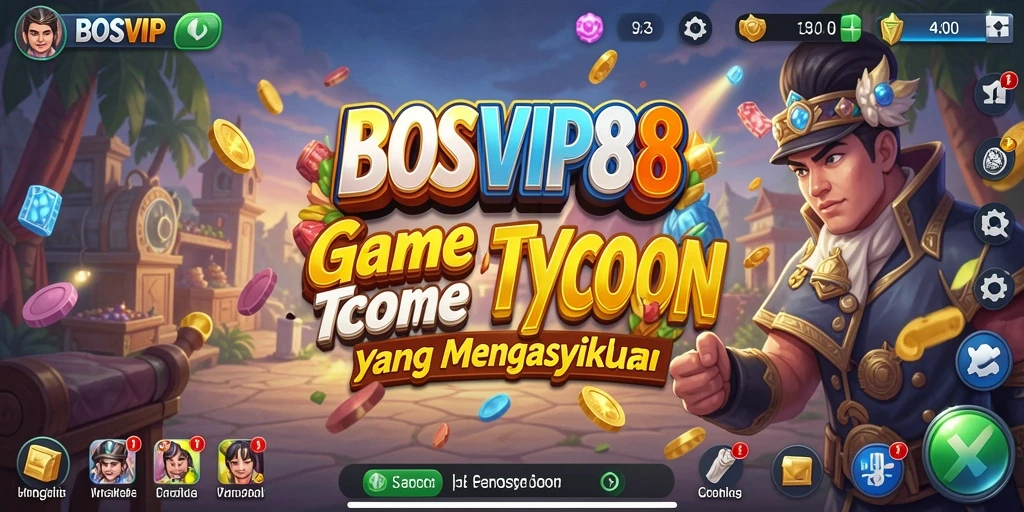 Screenshot utama BOSVIP88 menampilkan gameplay Tycoon yang mengasyikkan.