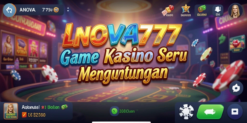 Tampilan gameplay LNOVA777 yang menarik dan mendebarkan.