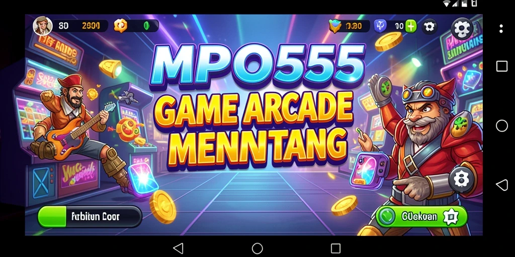 Tampilan atraktif dari gameplay MPO555 yang seru dan penuh aksi.
