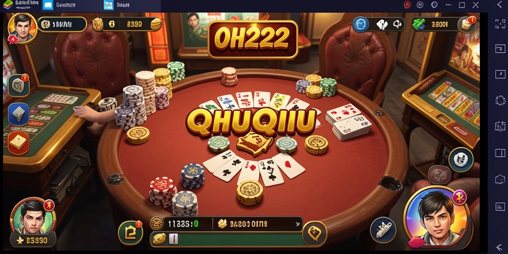 Tampilan gameplay seru di OH222 dengan fitur multiplayer.