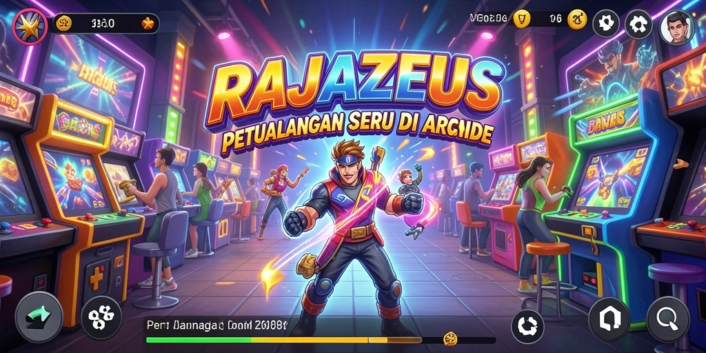 Tampilan gameplay RAJAZEUS yang memikat dan penuh aksi.