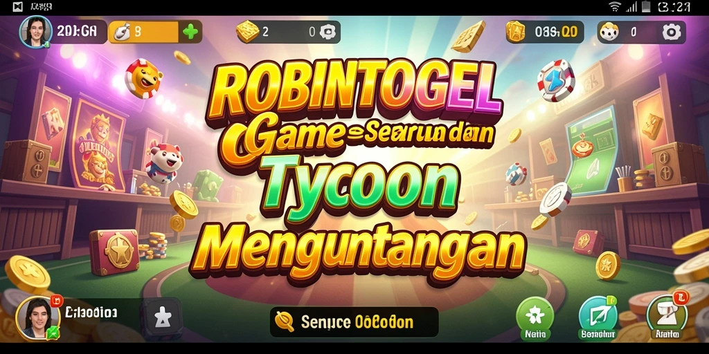 Tampilan gameplay <strong>ROBINTOGEL</strong> yang menarik dan penuh warna.
