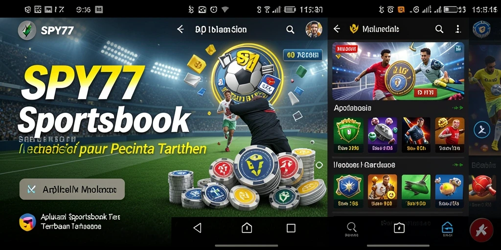 Tampilan gameplay SPY77 saat melakukan taruhan sportsbook.
