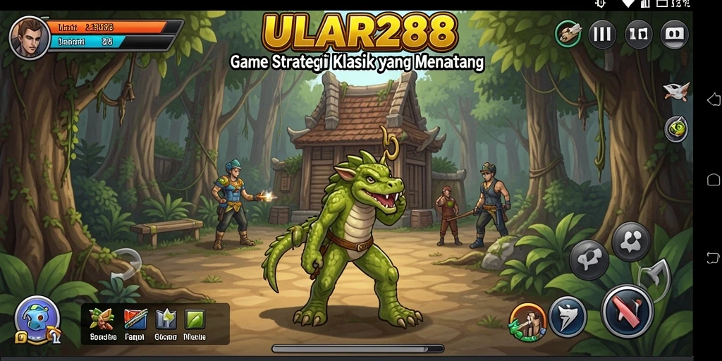 Tampilan gameplay yang seru dari ULAR288, penuh strategi.